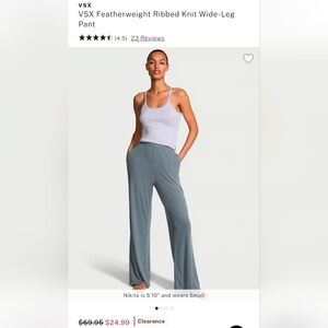 *NWT* VSX Wide-Leg Pant - Blue